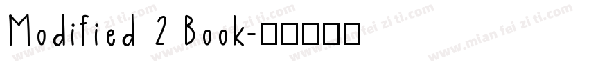 Modified 2 Book字体转换